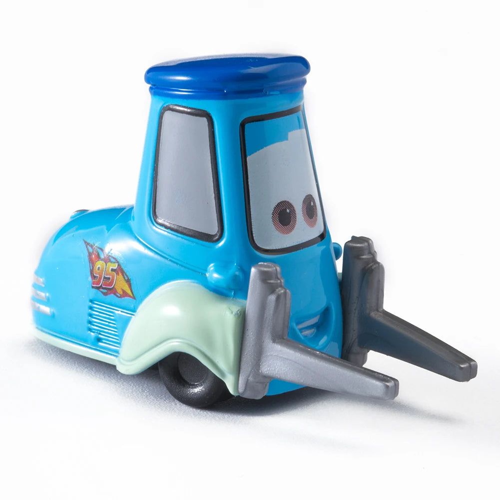 Cars Disney Pixar Cars Lightning McQueen Mater Jackson Storm The King Mater 1:55 Metal Alloy Car Toy Model Toys Children Gifts