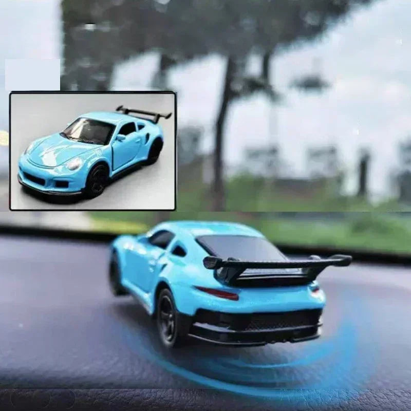 Sports Car Drift Rotating Car Decor Auto Dashboard Turning Racing Model Decoration Car Individuality Center Console Decoration
